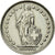 Moneta, Szwajcaria, Franc, 1970, Bern, EF(40-45), Miedź-Nikiel, KM:24a.1