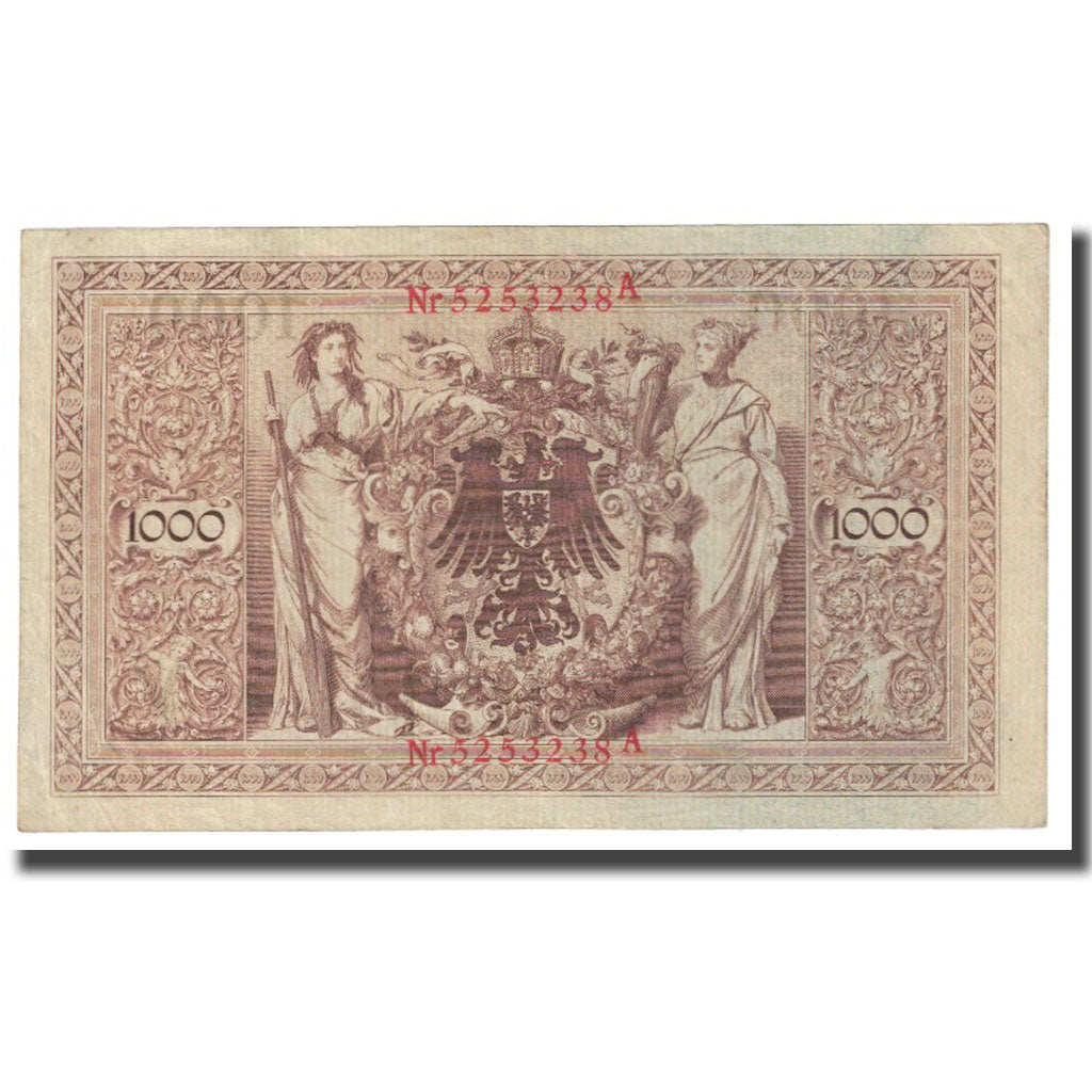 Banknote, Germany, 1000 Mark, 1910, 1910-04-21, KM:44b, AU(55-58)