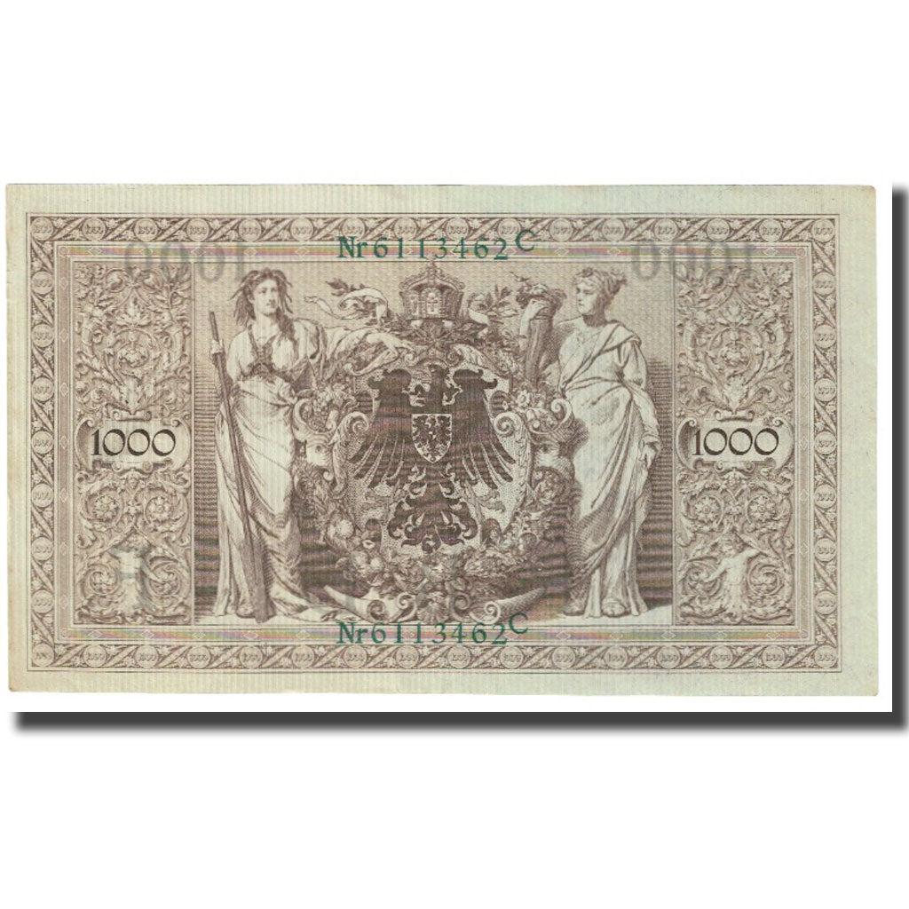 Banknot, Niemcy, 1000 Mark, 1910, 1910-04-21, KM:45b, AU(55-58)
