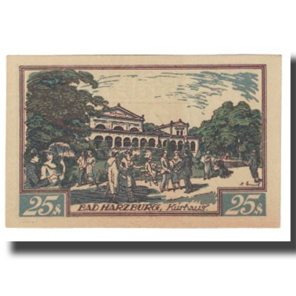 Banknote, Germany, Braunschweig, 25 Pfennig, village, UNC(65-70), Mehl:155.3d