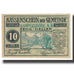Banknote, Austria, Wampersdorf, 10 Heller, village, 1920, 1920-08-31