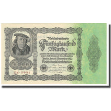 Banknote, Germany, 50,000 Mark, 1922, 1922-11-19, KM:79, UNC(65-70)