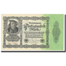 Banknote, Germany, 50,000 Mark, 1922, 1922-11-19, KM:79, UNC(65-70)