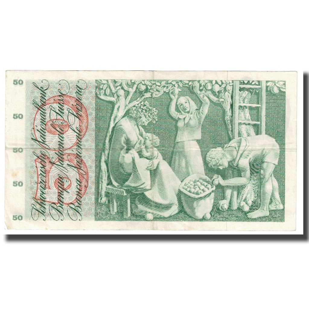 Billete, 50 Franken, 1973, Suiza, 1973-03-07, KM:48m, MBC
