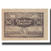 Banknote, Austria, Kremsmunster, 50 Heller, château, 1920, 1920-12-31