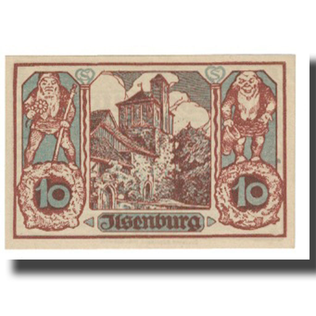 Banknote, Germany, Ilsenburg, 10 Pfennig, Ville, 1923, 1923-01-01, UNC(65-70)