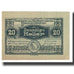Banknote, Austria, Kremsmunster, 20 Heller, paysage, 1920, 1920-12-31