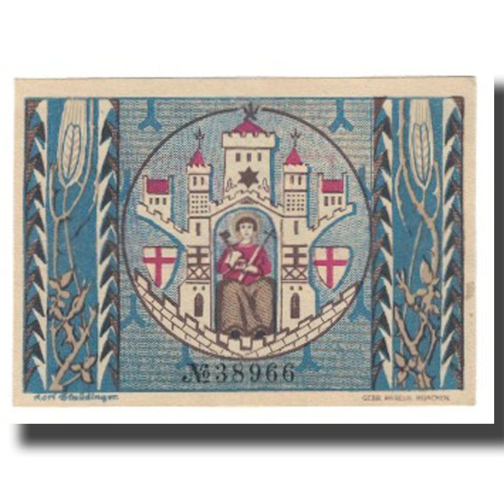 Banknote, Germany, Montabaur, 50 Pfennig, Blason, 1920, 1920-12-01, UNC(65-70)