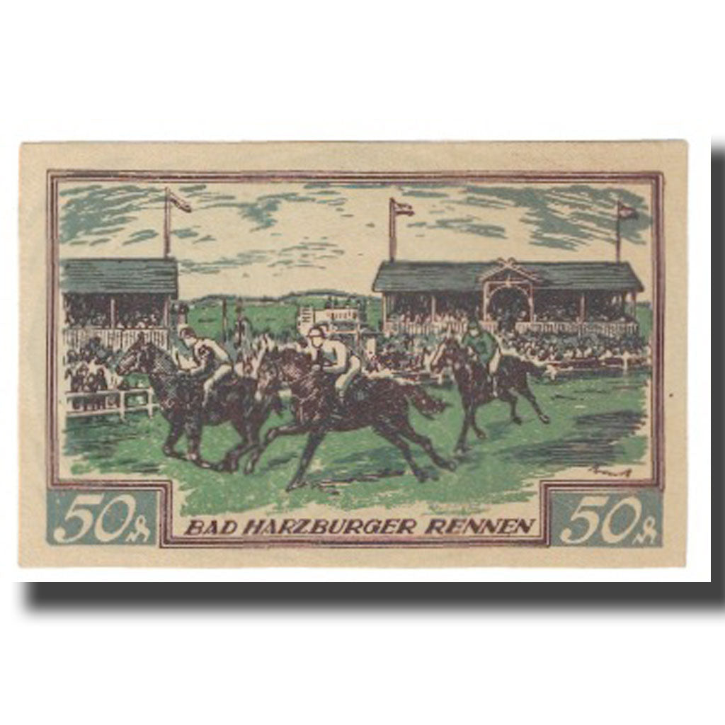 Banknote, Germany, Braunschweig, 50 Pfennig, chevaux, 1923, 1923-05-01, UNC(63)