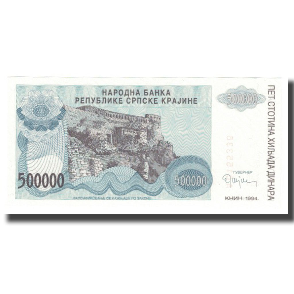 Banconote, Croazia, 500,000 Dinara, 1994, KM:R32a, FDS