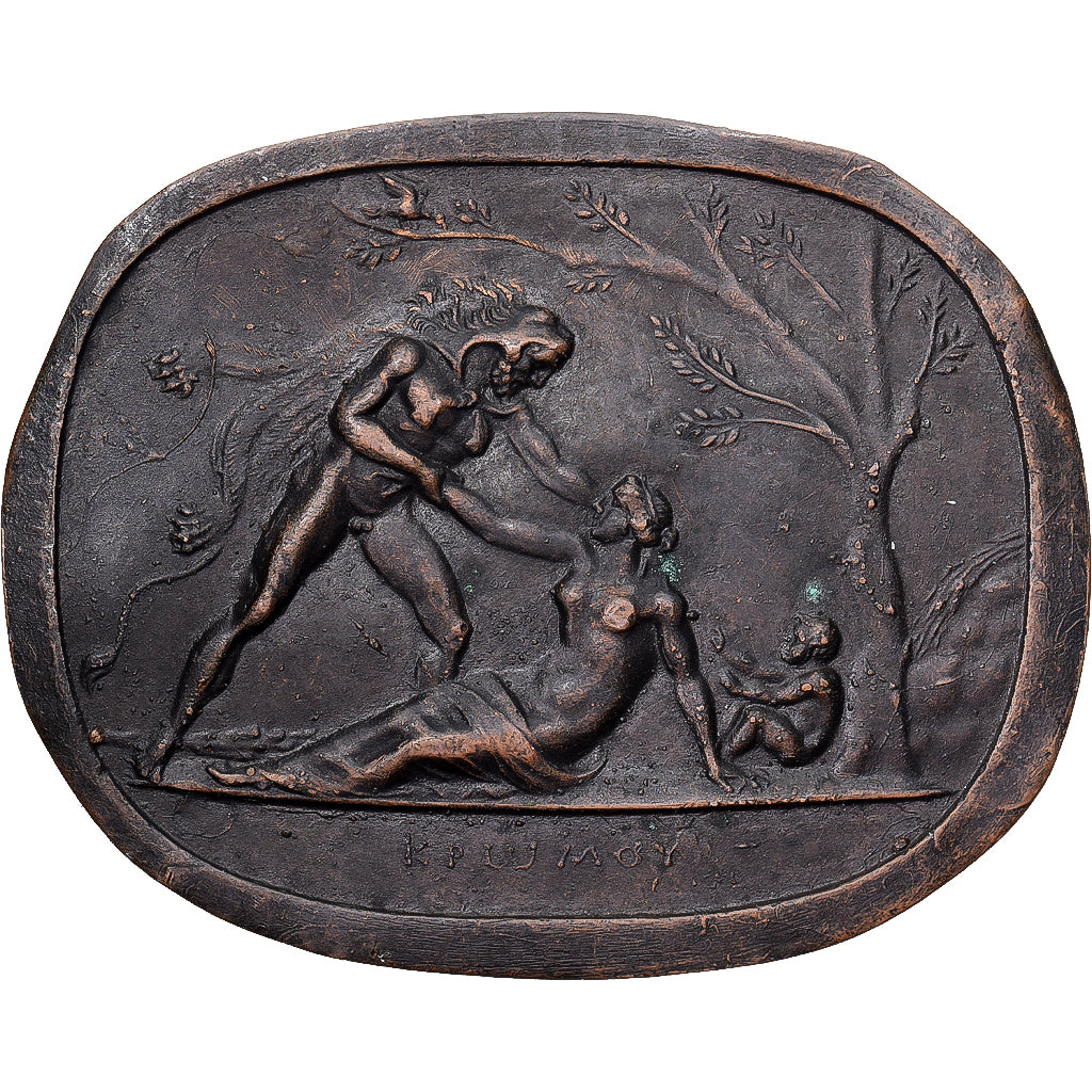 France, Medal, Scène Antique, History, EF(40-45), Copper