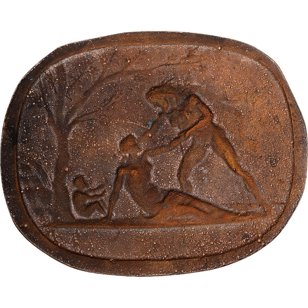 France, Medal, Scène Antique, History, EF(40-45), Copper