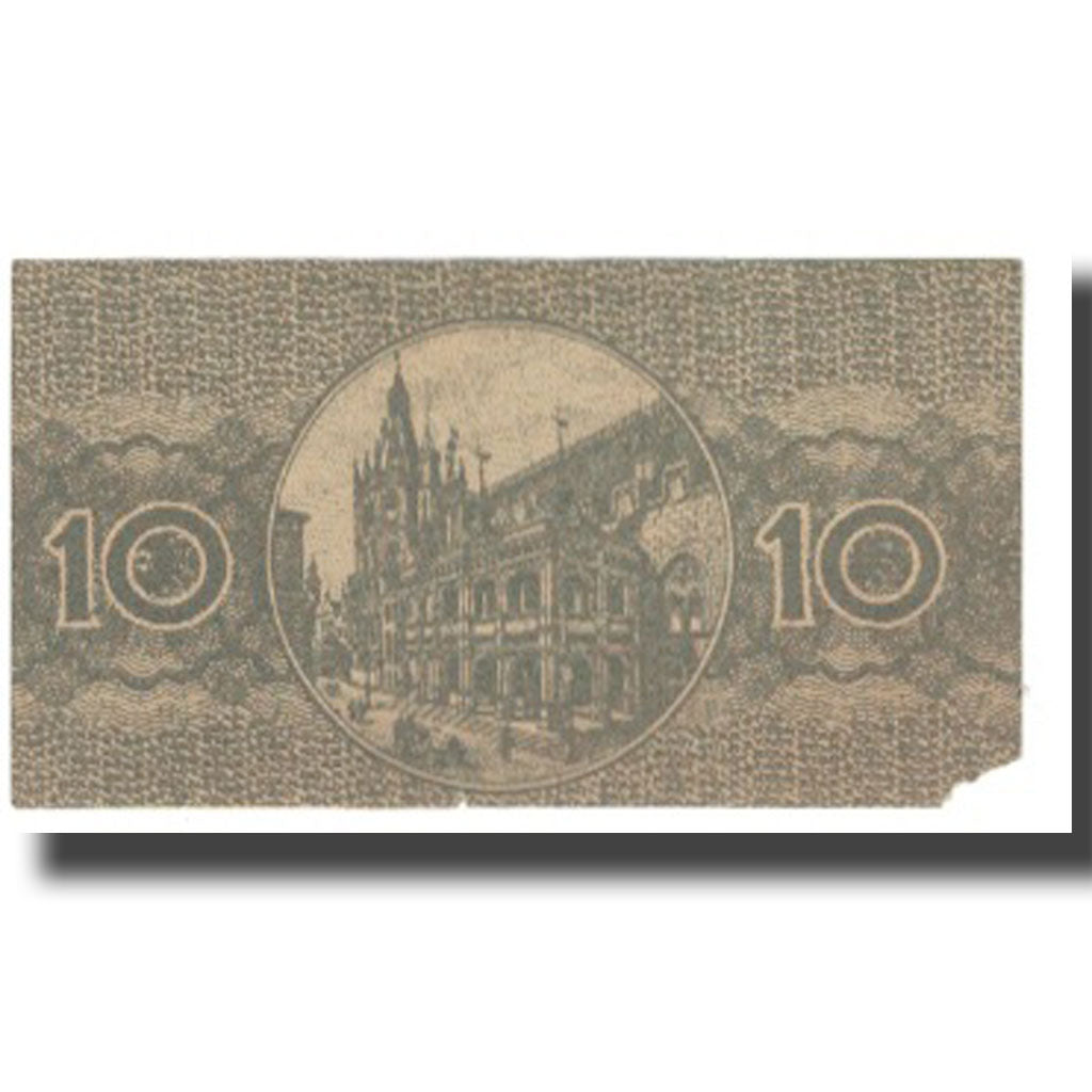 Banknote, Germany, Köln, 10 Pfennig, Batiment, 1920, 1920-11-03, EF(40-45)