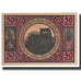 Banknote, Germany, 50 Pfennig, personnage, EF(40-45)