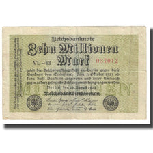 Geldschein, Deutschland, 10 Millionen Mark, 1923, 1923-08-22, KM:106a, S
