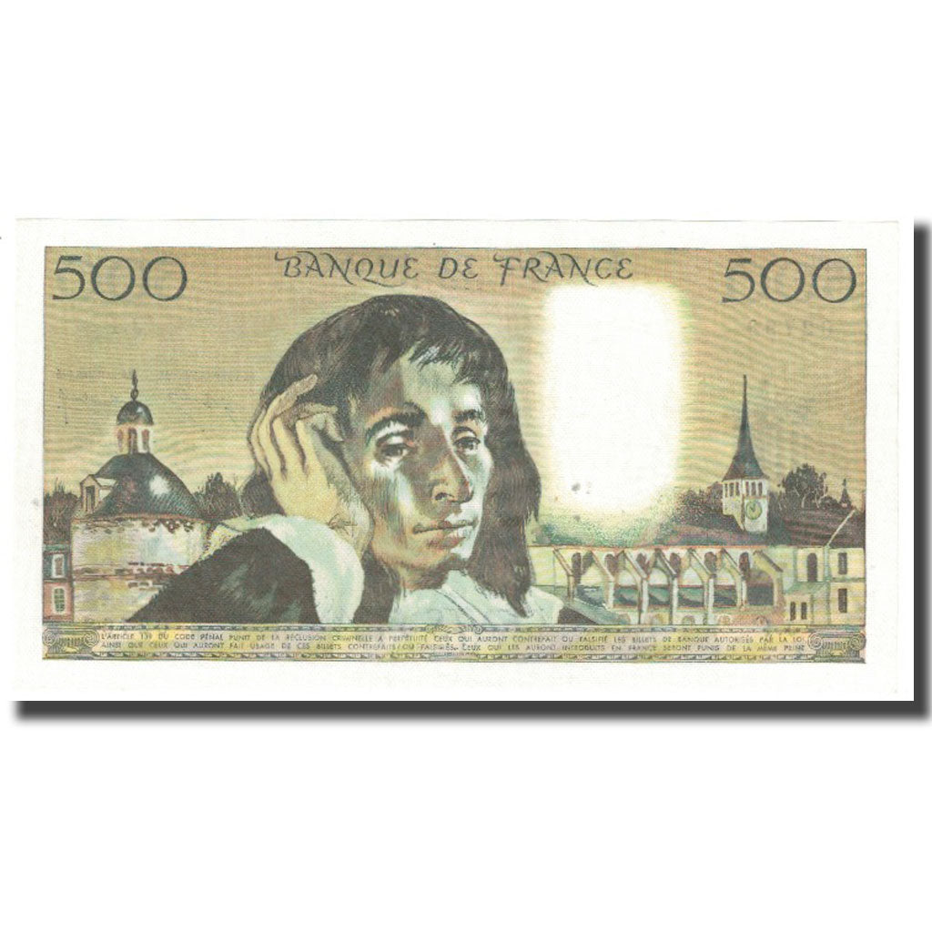 France, 500 Francs, 1968, 1968-01-04, SUP+, Fayette:71.01, KM:156a