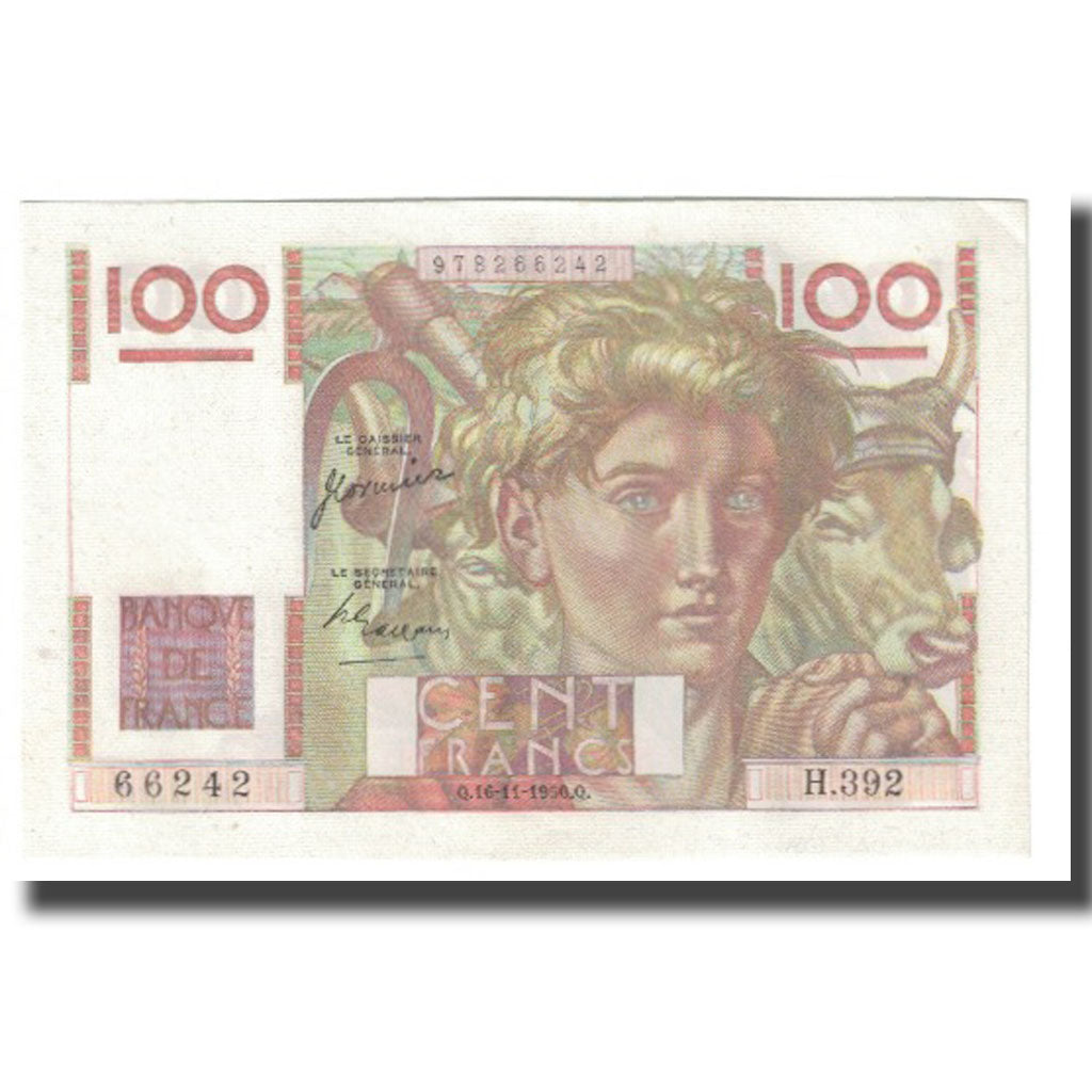 Frankreich, 100 Francs, 1947, 1950-11-16, UNZ, Fayette:28.28, KM:128c