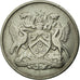 Monnaie, TRINIDAD & TOBAGO, 10 Cents, 1972, Franklin Mint, TTB, Copper-nickel