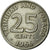 Monnaie, TRINIDAD & TOBAGO, 25 Cents, 1966, Franklin Mint, TTB, Copper-nickel