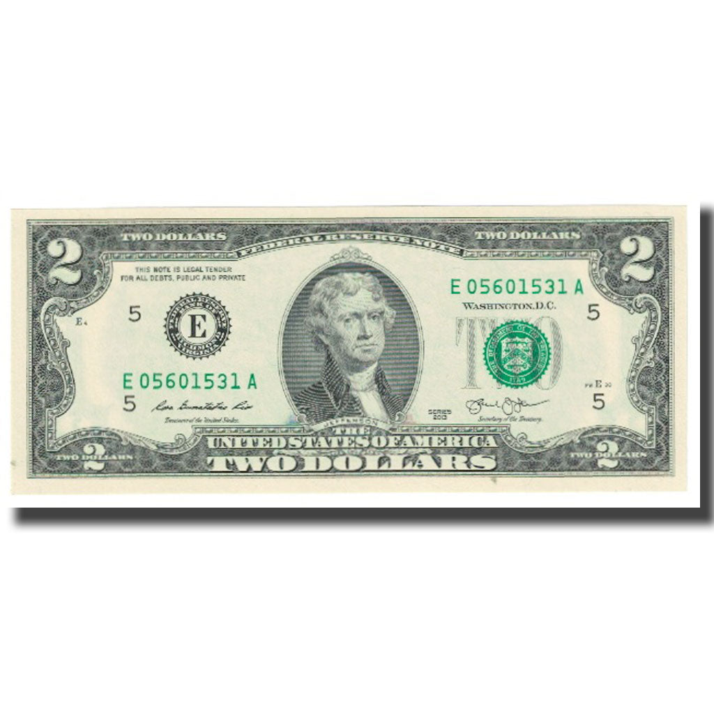 Banknot, USA, Two Dollars, 2013, WASHINGTON, UNC(65-70)