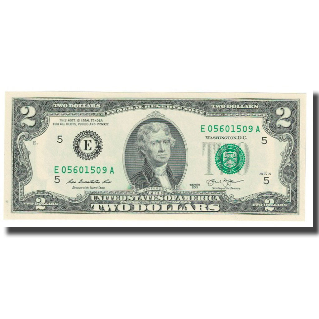 Banknot, USA, Two Dollars, 2013, WASHINGTON, UNC(65-70)