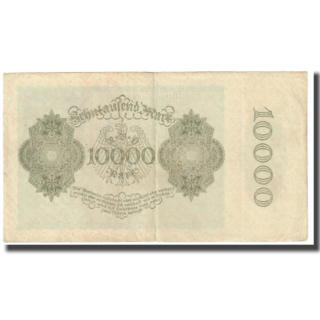 Banknote, Germany, 10,000 Mark, 1922, 1922-01-19, KM:71, EF(40-45)