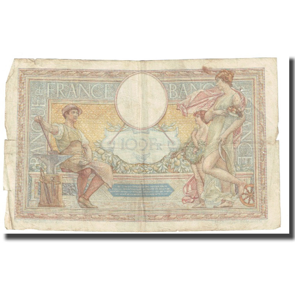 France, 100 Francs, 1938, P. Rousseau and R. Favre-Gilly, 1938-02-24, TB