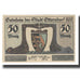 Banknote, Germany, Otterndorf a. Elbe Stadt, 50 Pfennig, Blason, 1920
