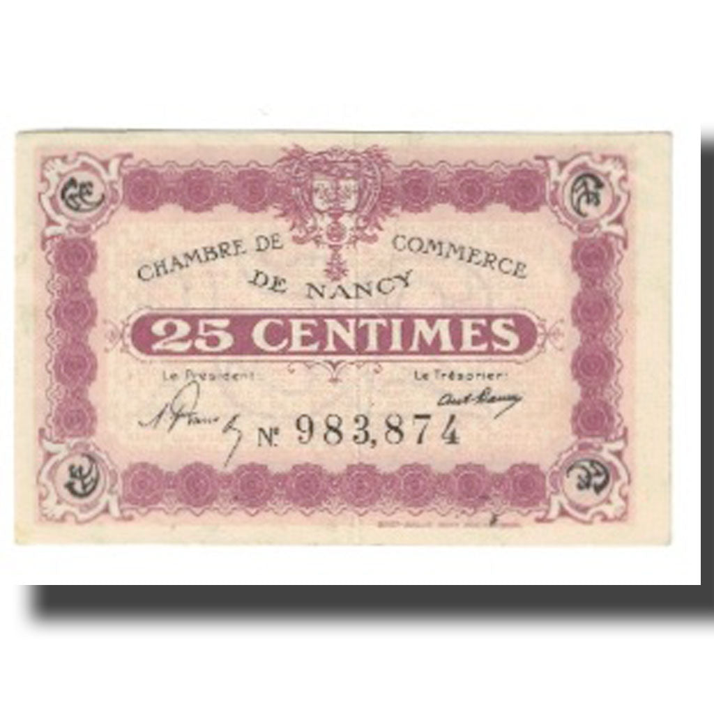Frankreich, Nancy, 25 Centimes, UNZ-, Pirot:87.58