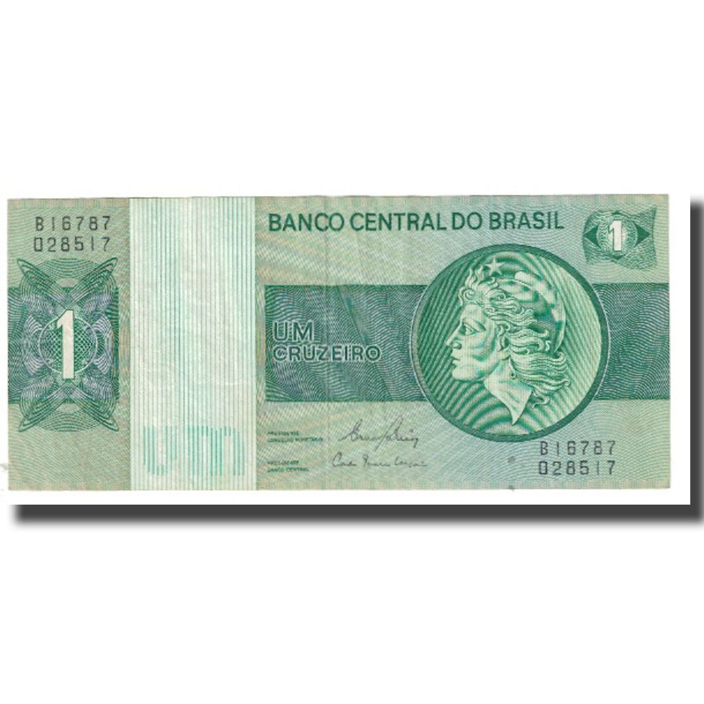 Banknote, Brazil, 1 Cruzeiro, KM:191a, EF(40-45)