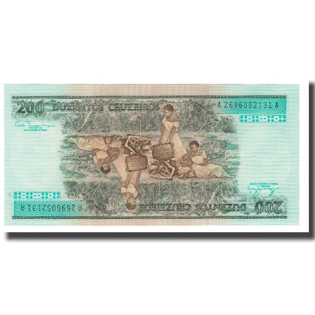 Banknote, Brazil, 200 Cruzeiros, KM:199a, UNC(65-70)