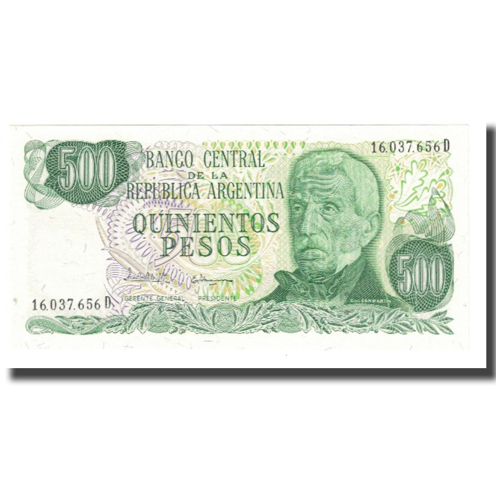Banknote, Argentina, 500 Pesos, KM:298c, UNC(65-70)