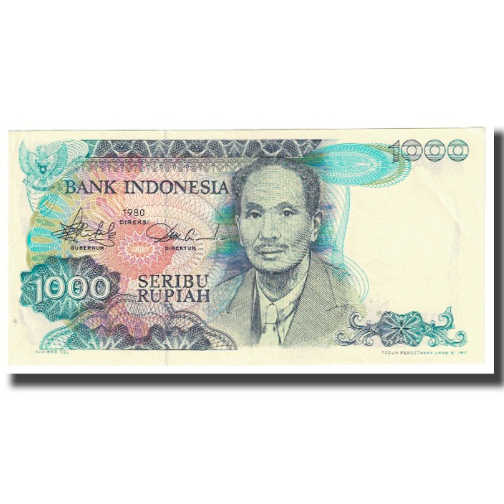 Nota, Indonésia, 1000 Rupiah, 1980, KM:119, UNC(63)