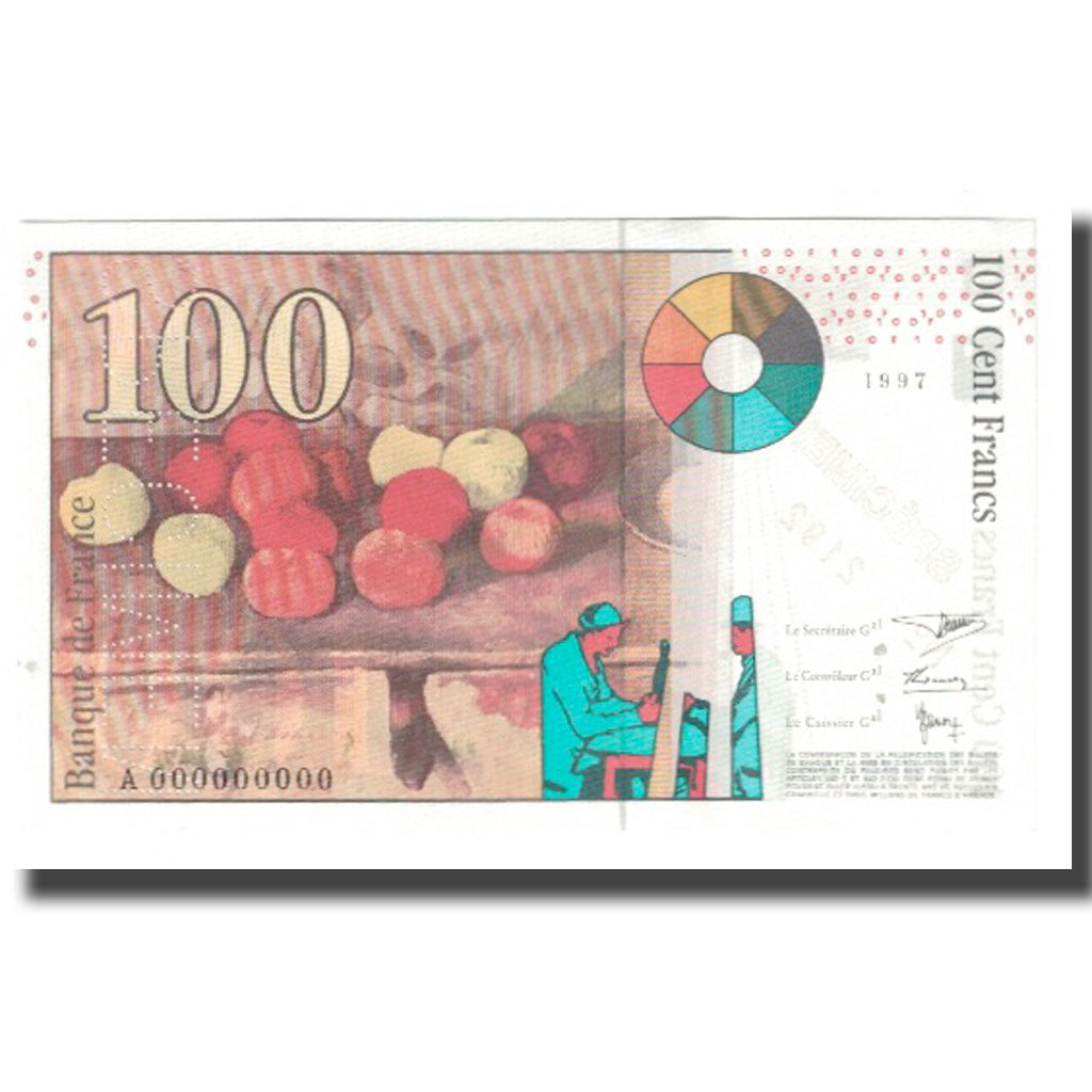 Francia, 100 Francs, A, Specimen, UNC 63, PMG