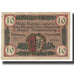 Banknote, Germany, Lindenberg, 10 Pfennig, Blason, 1918, UNC(63), Mehl:L47.3b
