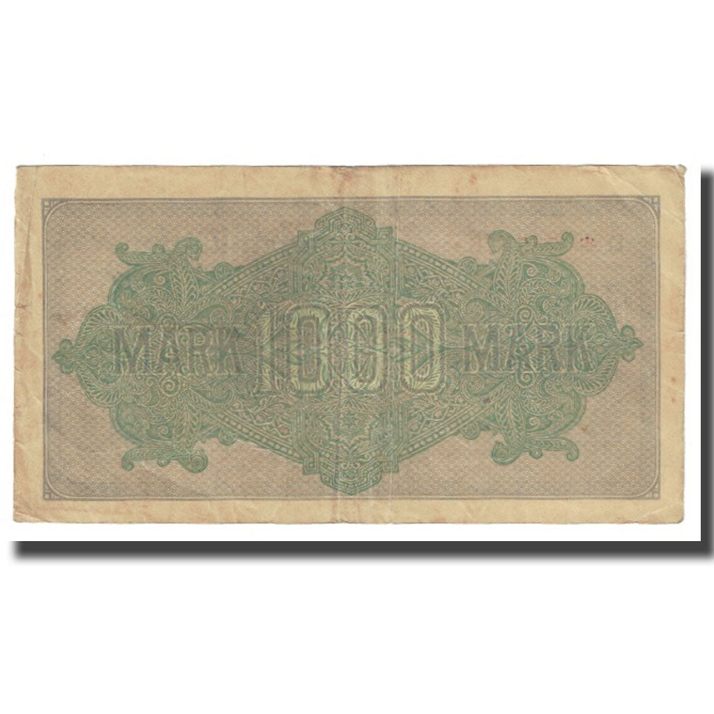 Banknot, Niemcy, 1000 Mark, 1922, 1922-09-15, KM:76a, VF(20-25)