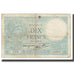 France, 10 Francs, Minerve, 1941, platet strohl, 1941-01-09, VF(20-25)
