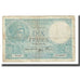 France, 10 Francs, Minerve, 1939, platet strohl, 1939-10-26, VF(20-25)