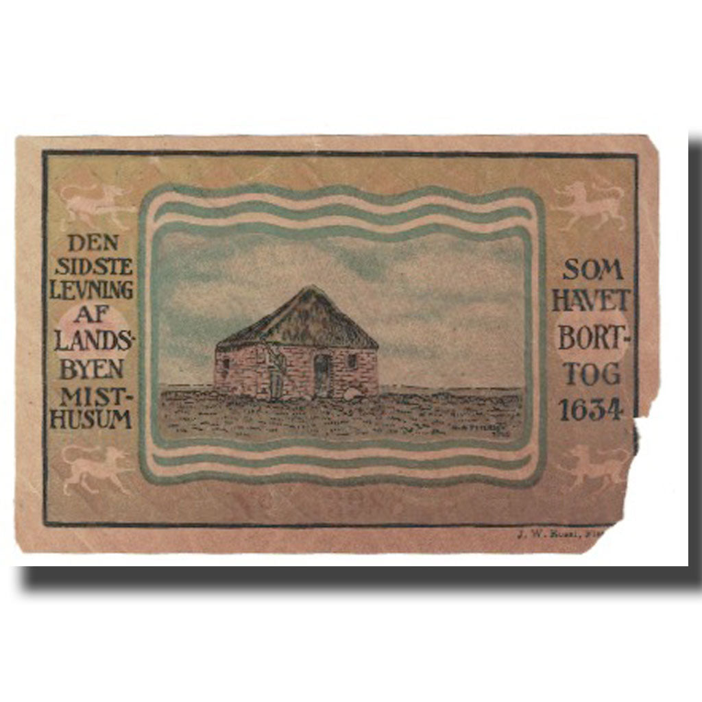 Banknote, Germany, SKILLEMENT, 50 Pfennig, Maison, 1920, 1920-04-10, VF(20-25)