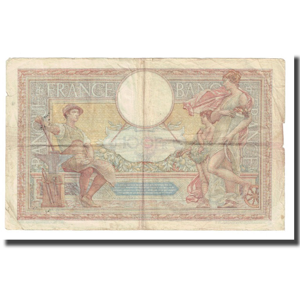 Francia, 100 Francs, Luc Olivier Merson, 1938, P. Rousseau and R. Favre-Gilly