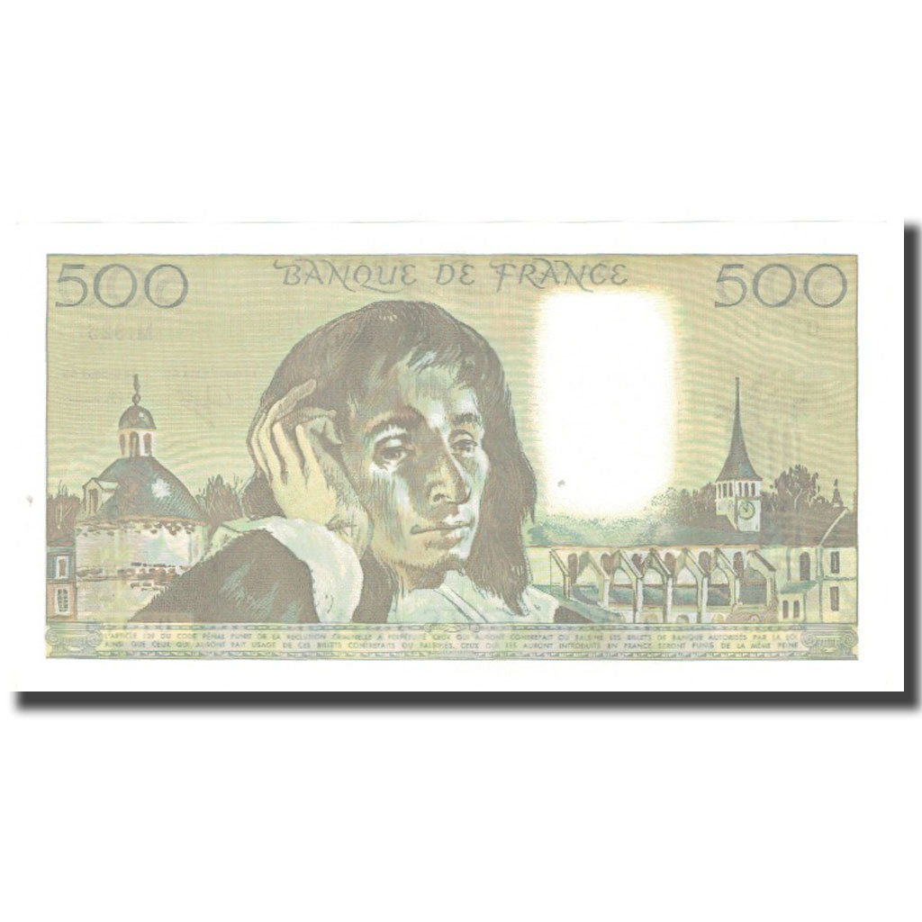 France, 500 Francs, Pascal, 1990, BRUNEEL, BONARDIN, VIGIER, 1990-09-06, NEUF