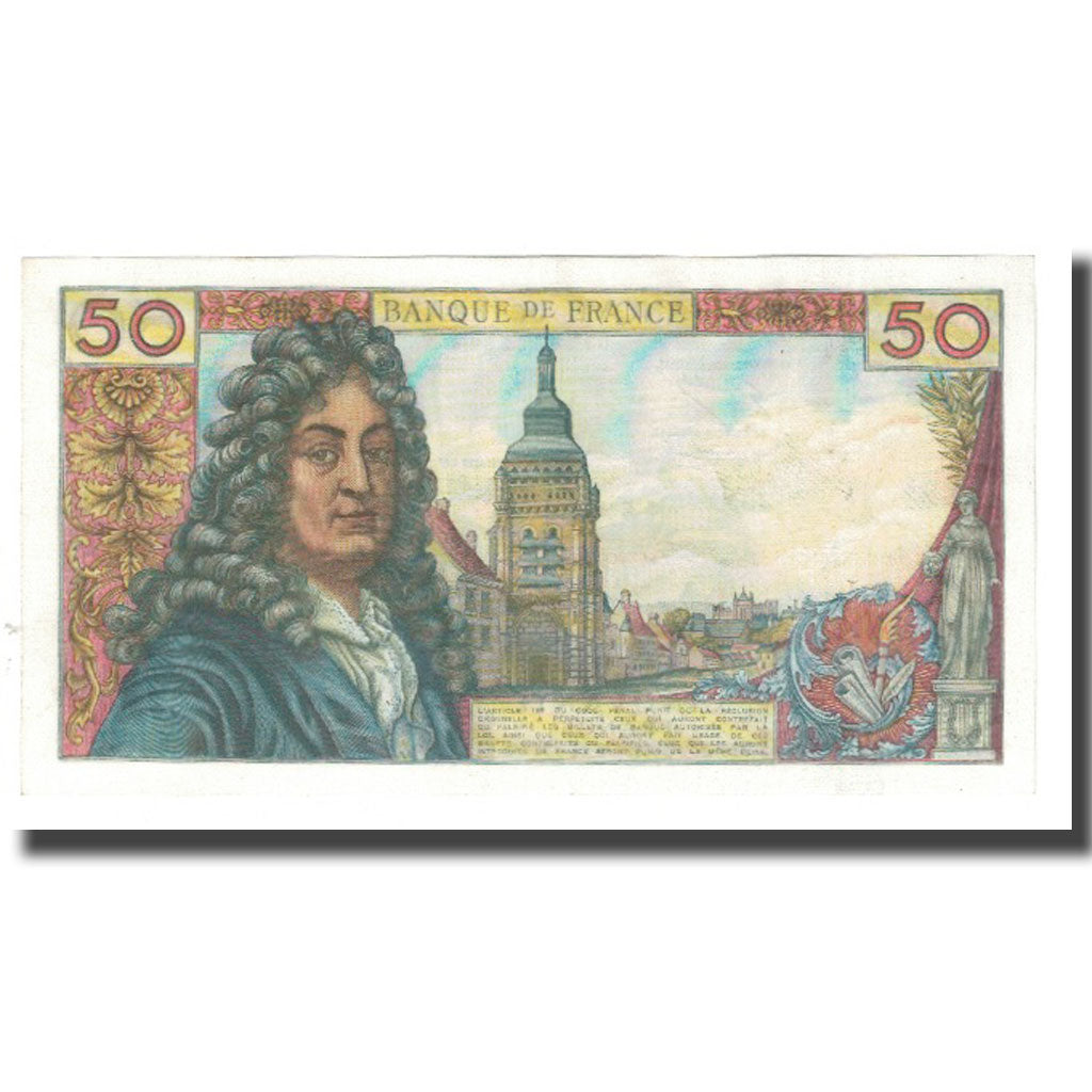 Frankrijk, 50 Francs, Racine, 1969, G.Gouin D'Ambrières-R.Tondu-P.Gargam