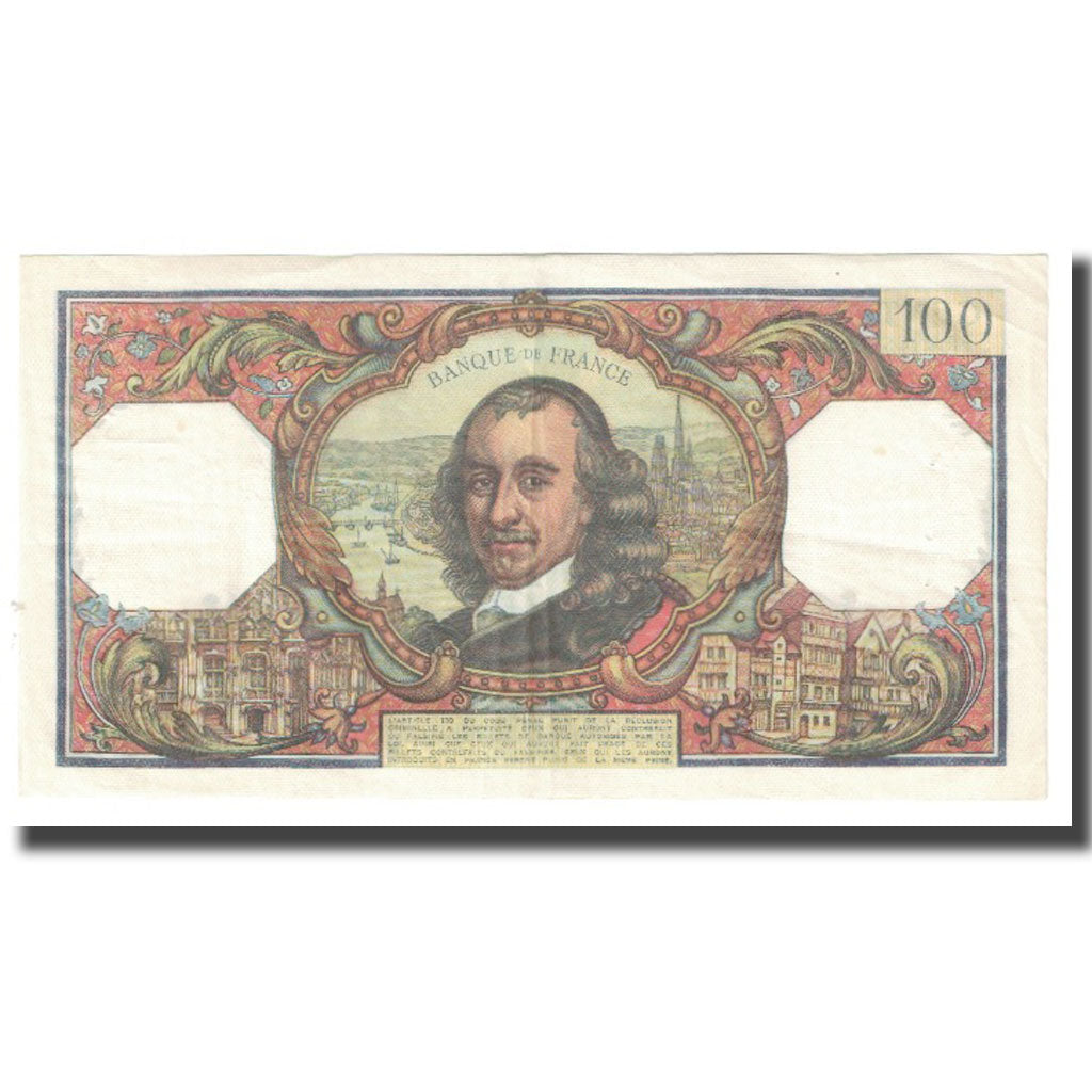 Francia, 100 Francs, Voltaire, 1971, R.Tondu-G.Bouchet-H.Morant, 1971-04-01