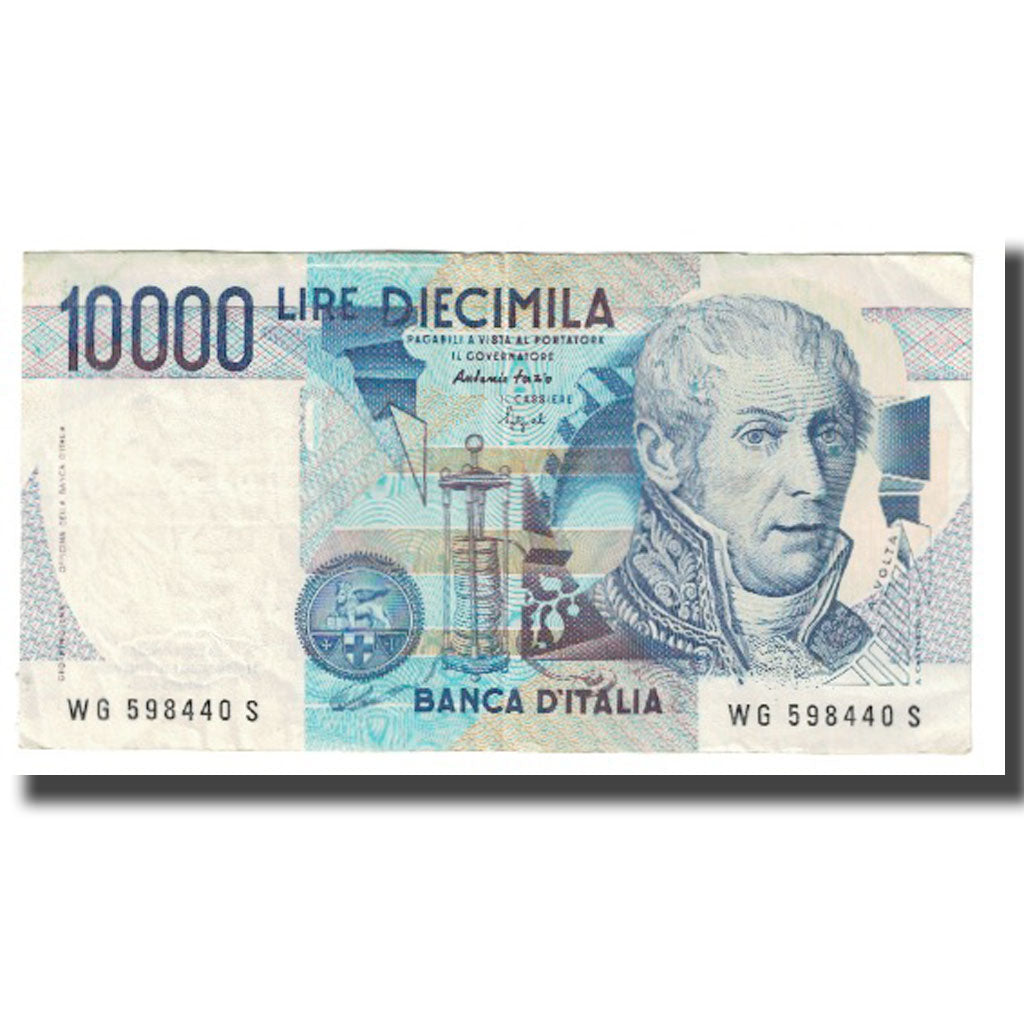 Banknot, Włochy, 10,000 Lire, 1984, 1984-09-03, KM:112a, EF(40-45)