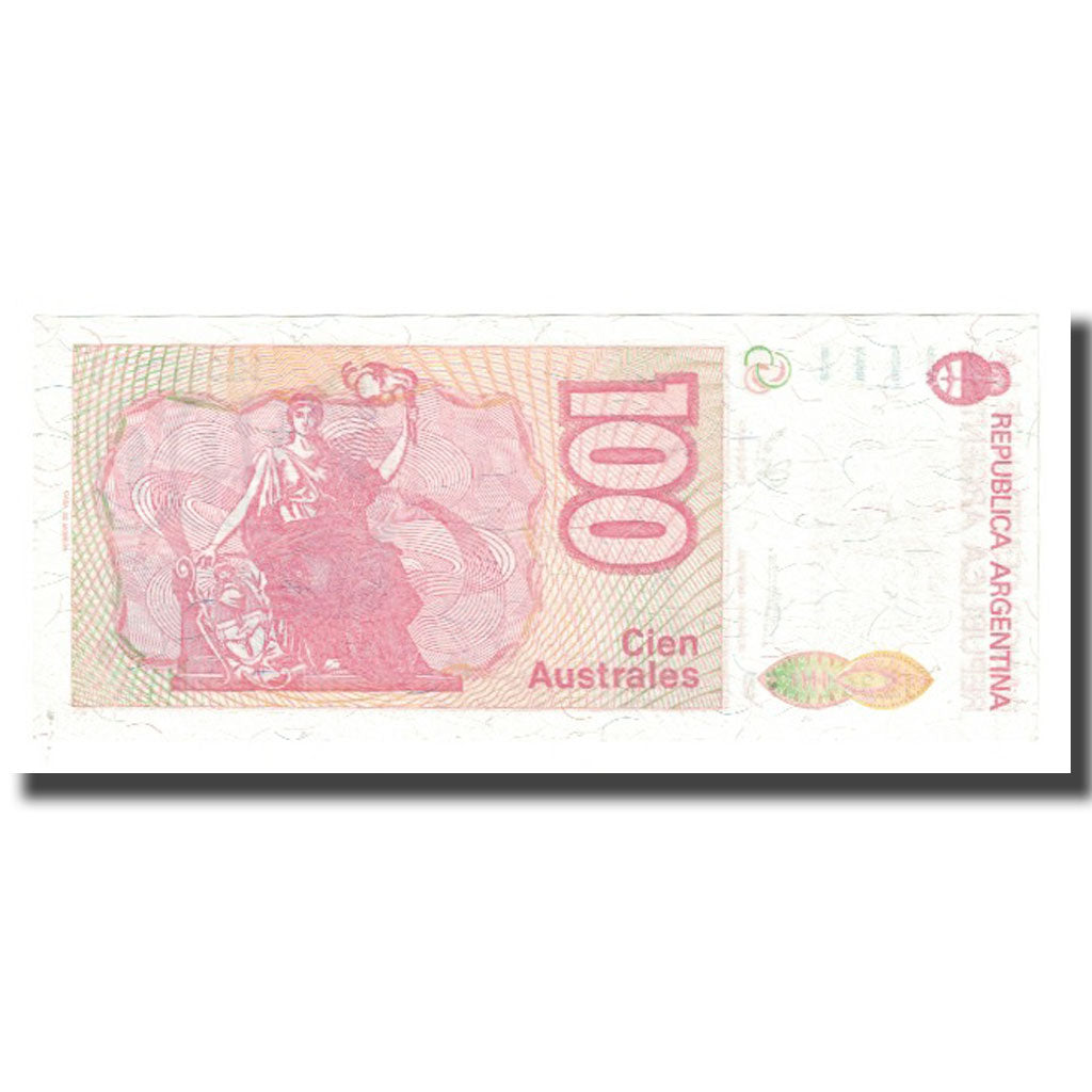 Geldschein, Argentinien, 100 Australes, KM:327a, UNZ