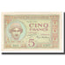 Biljet, Madagascar, 5 Francs, KM:35, SPL