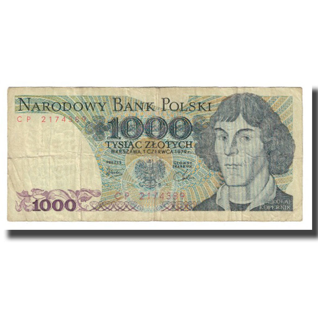 Banknote, Poland, 1000 Zlotych, 1979, 1979-06-01, KM:146c, VF(20-25)