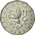 Moneda, República Checa, 2 Koruny, 1995, MBC+, Níquel chapado en acero, KM:9