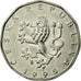 Coin, Czech Republic, 2 Koruny, 1995, AU(50-53), Nickel plated steel, KM:9