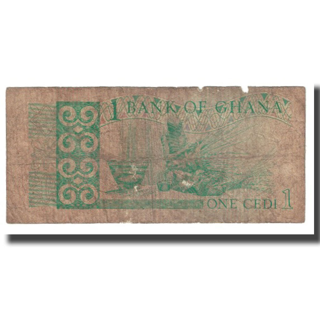 Billete, 1 Cedi, 1982, Ghana, 1982-03-06, KM:17a, RC+